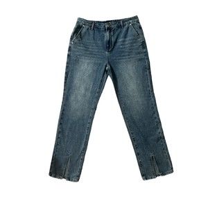 Commense Women’s XL Blue Classic Straight Leg Denim Jeans